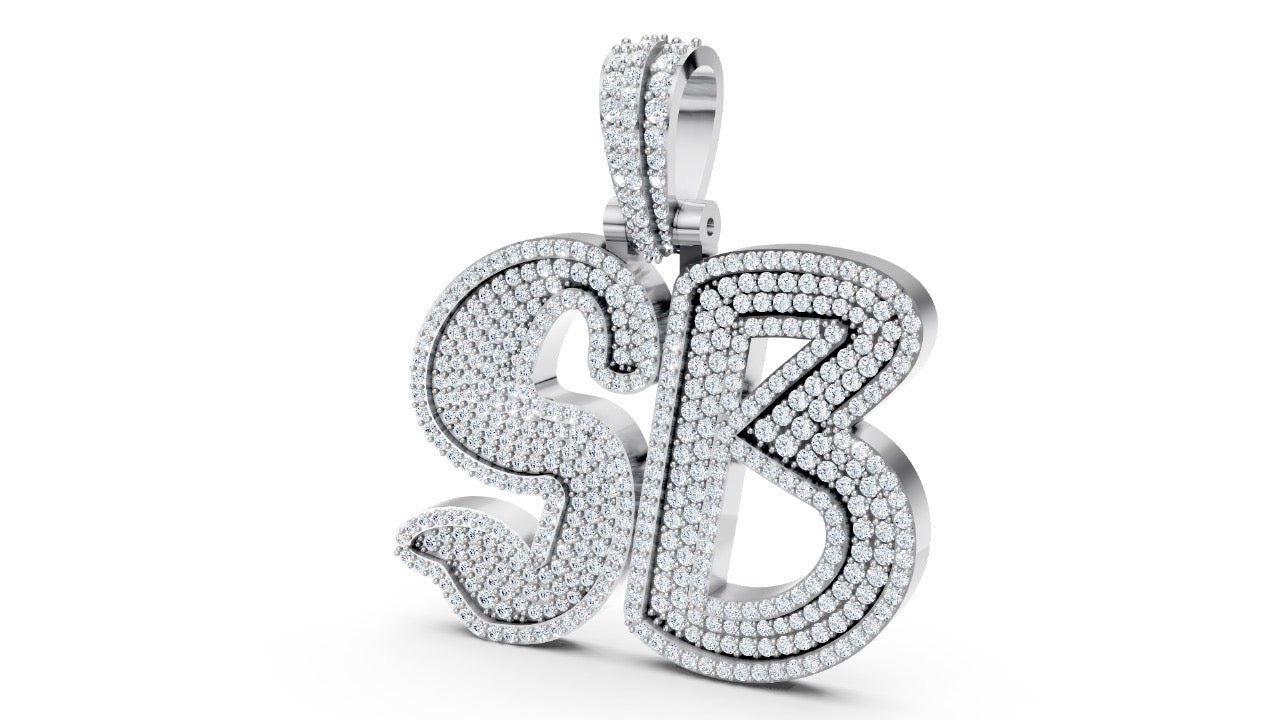 SB Custom Pendant - Mars Jewelers