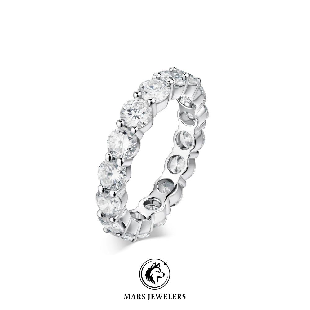 VVS Lab Stone Infinity Ring