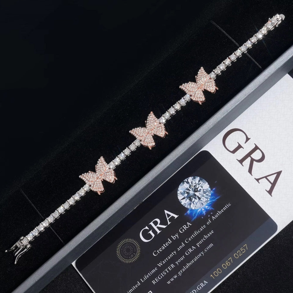 Butterfly Tennis Bracelet
