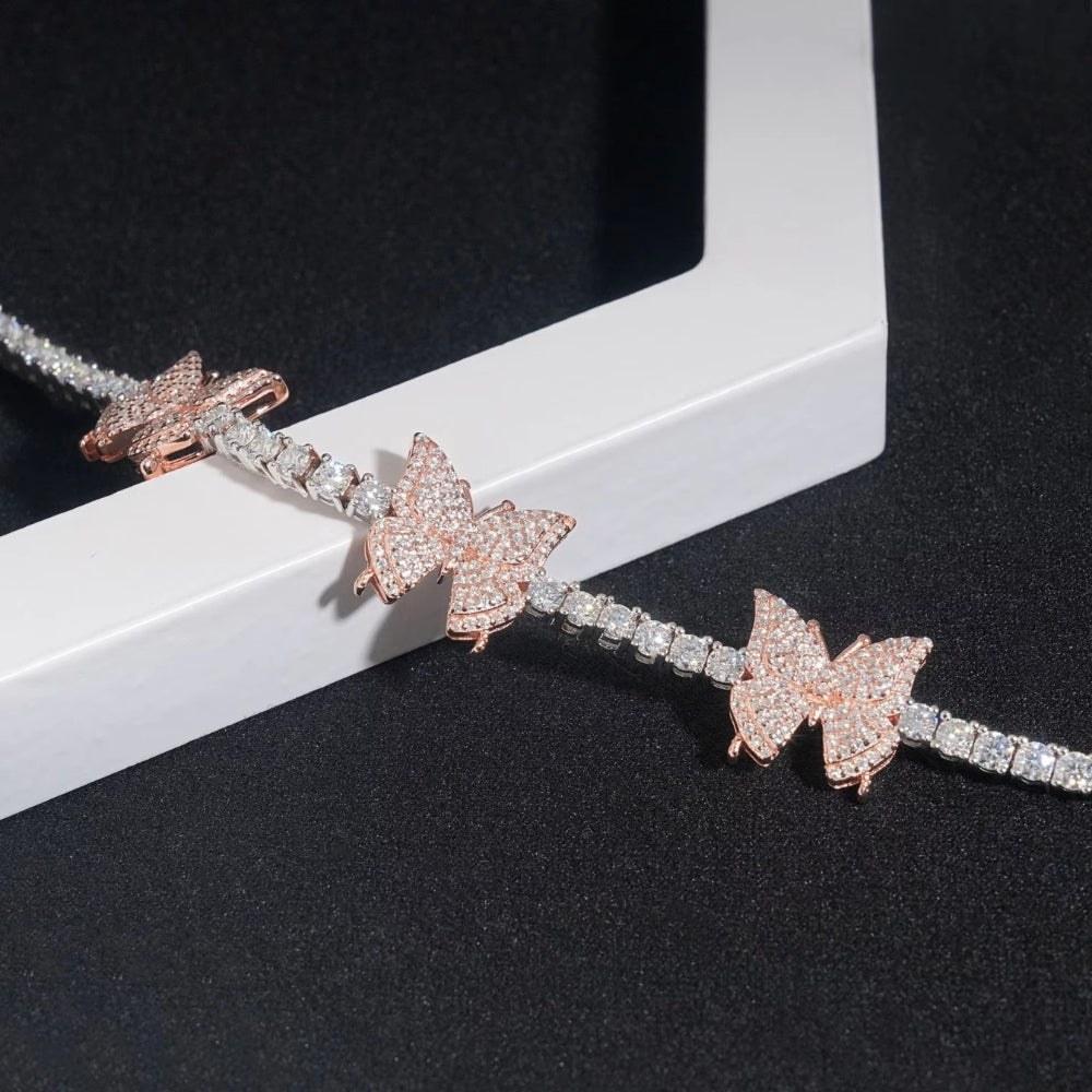 Butterfly Tennis Bracelet