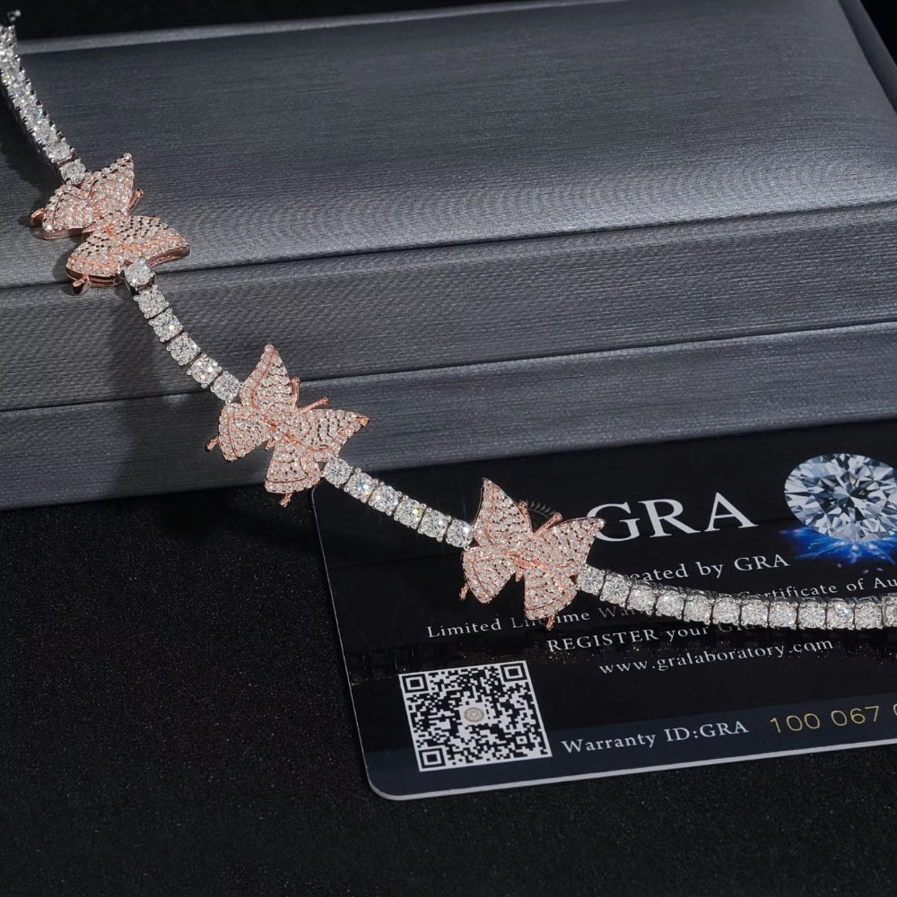 Butterfly Tennis Bracelet