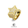 14k Gold Vermeil Star Ring