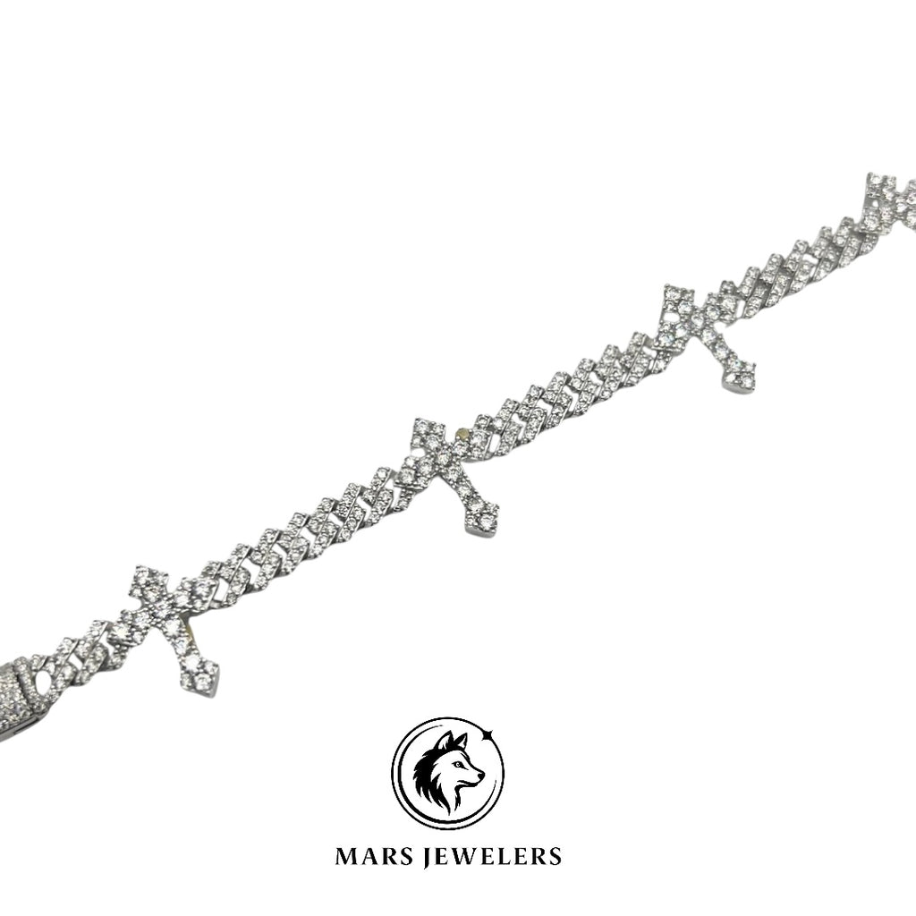 .925 Cross Cuban - Mars Jewelers