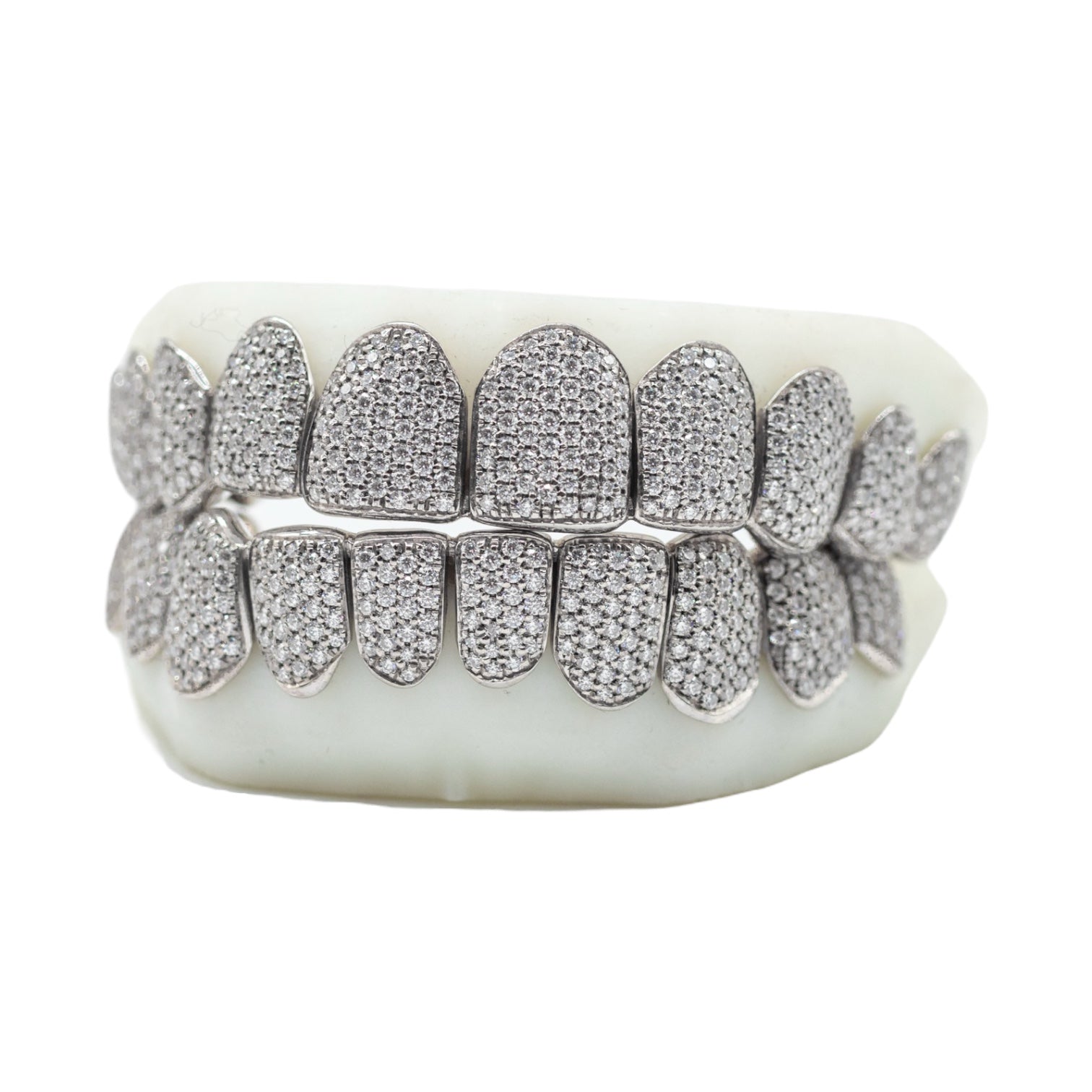 Custom Moissanite Grillz – VVS Moissanite & .925 Silver