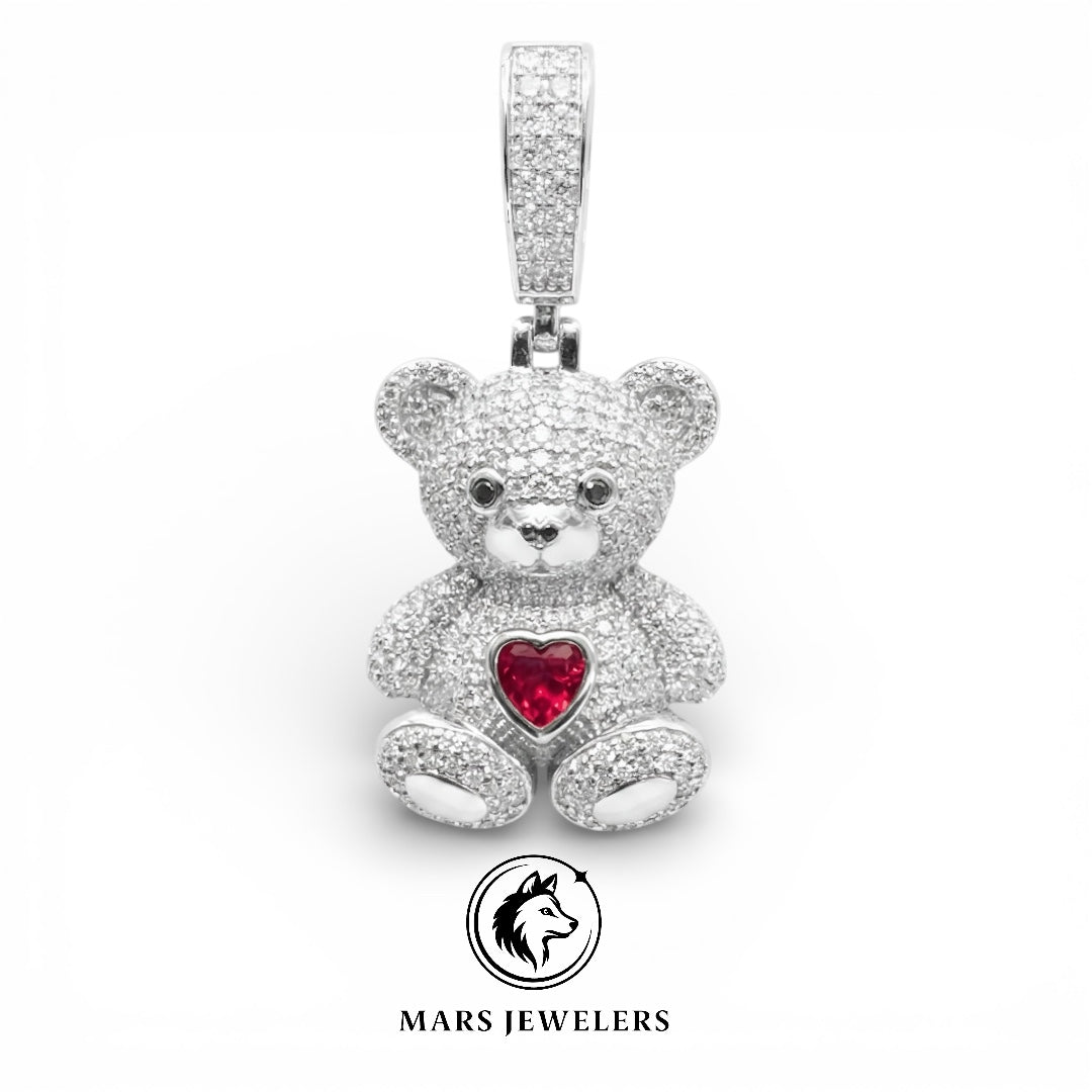 Heart Bear Pendant