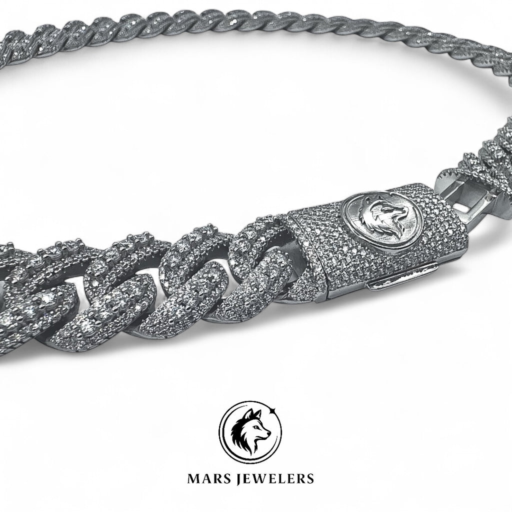 Raised Pointer Cuban Chain