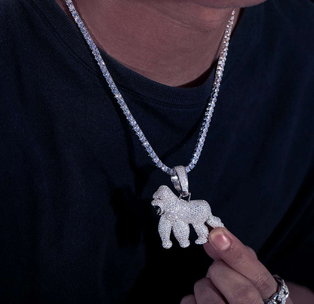 Iced Out Gorilla - Mars Jewelers