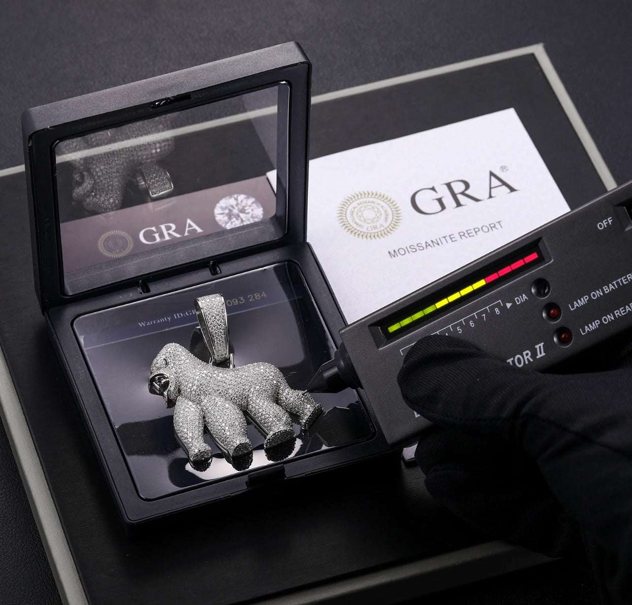 Iced Out Gorilla - Mars Jewelers