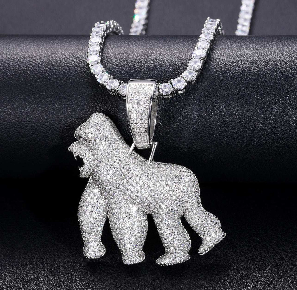 Iced Out Gorilla - Mars Jewelers