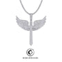 Winged Cross Pendant - Mars Jewelers