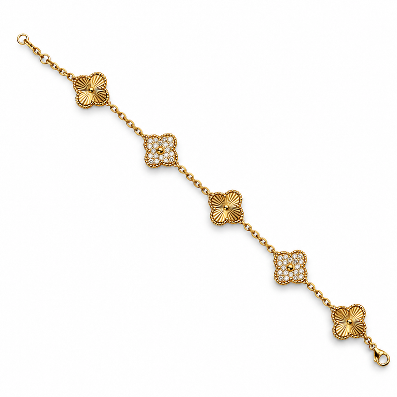 Clover Bracelet — main — white background