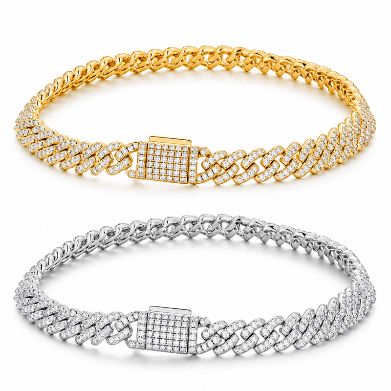 Cuban bracelet - available color options