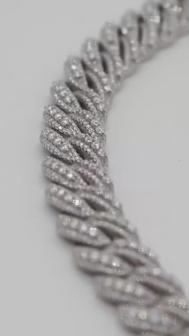 Raised Pointer Cuban Chain